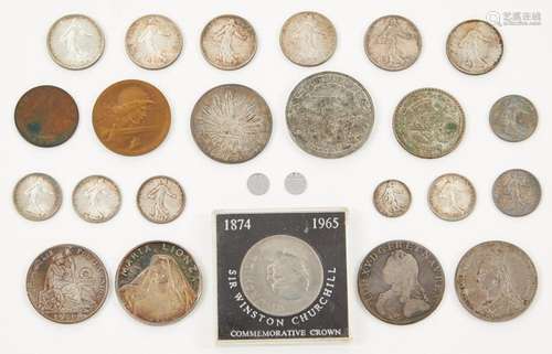 Group of International Coins and Medals