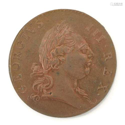 Virginia Half Penny 1773 Period