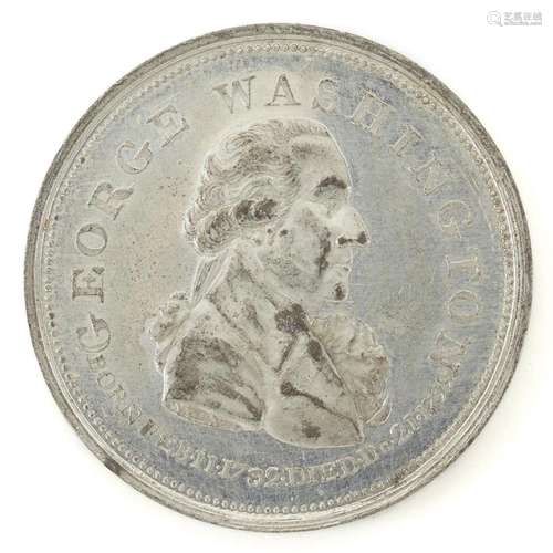 Washington Republic American Funeral Token 1800