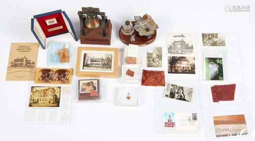 Grp: Artifacts & Ephemera - Lincoln, Liberty Bell, &...