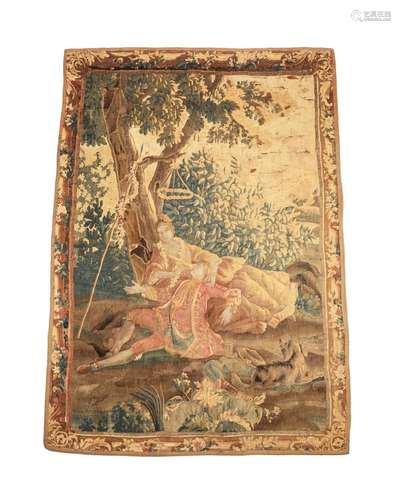 An Aubusson tapestry