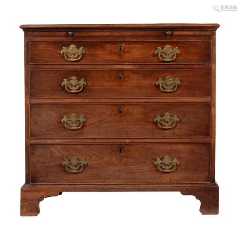 A George II mahogany chest of drawers