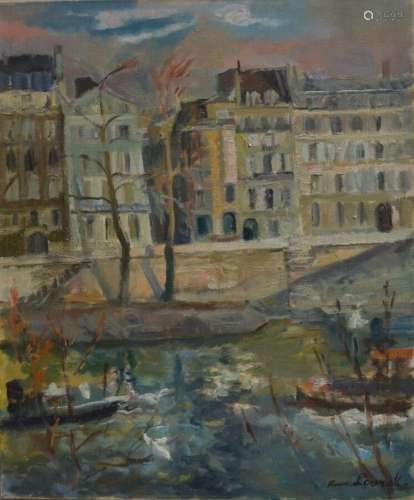 René LEVREL (1900-1981)
Paris, les quais de Seine
Huile sur ...