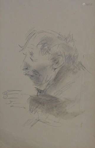 attribué à Jean LAUNOIS (1898-1942)
Portrait d'homme de ...