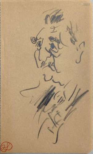 Jean LAUNOIS (1898-1942)
Portrait d'homme
Dessin avec ca...