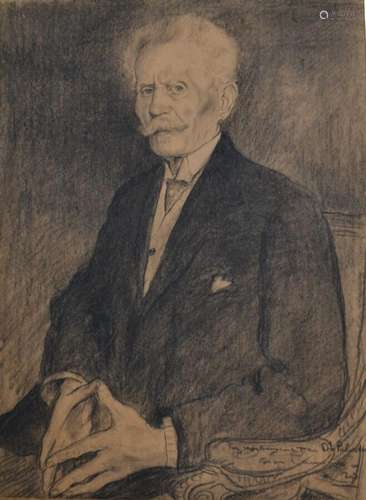 Jean LAUNOIS (1898-1942)
Portrait du docteur Palvadeau, 1920