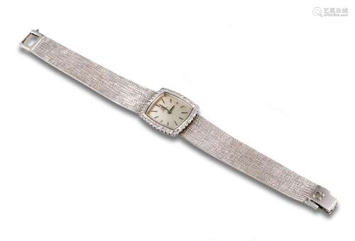 OMEGA WATCH WHITE GOLD AND DIAMONDS