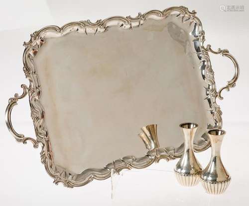 Tray sterling silver 916