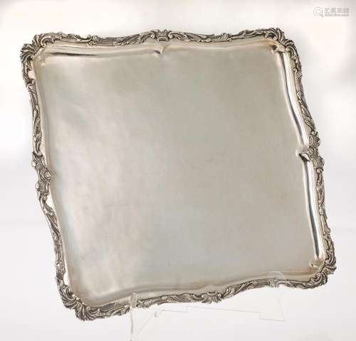 Silver tray pendant