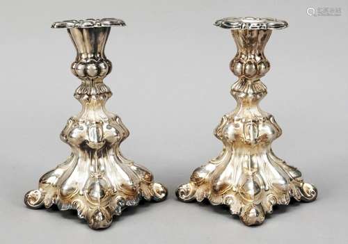 Pair of candlesticks, 20th century