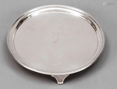 Salver, England, 1787, maker's mar