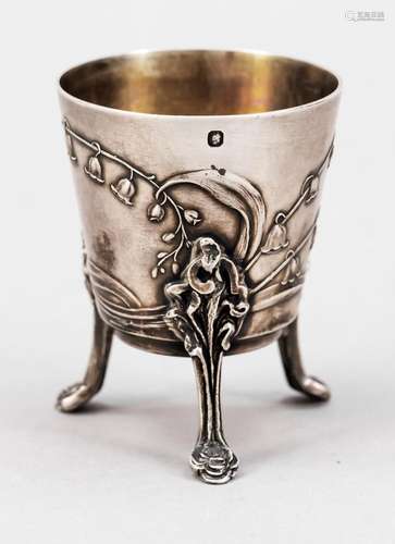 Art Nouveau egg cup, France, c. 19