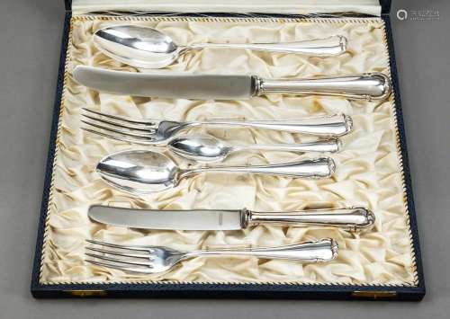 Seven pieces of cutlery, German, 2