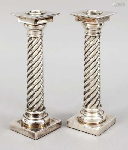 Pair of candlesticks, Italy, 20th
