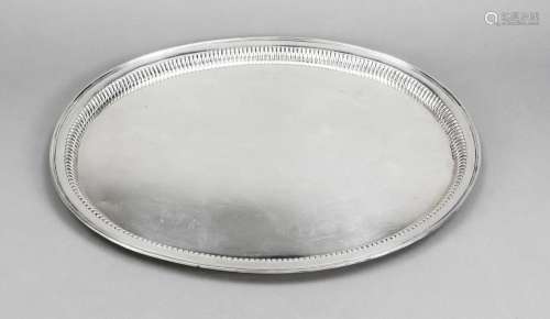 Large oval tray, German, early 20t
