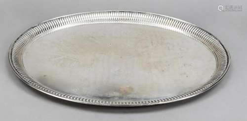 Large oval tray, German, early 20t