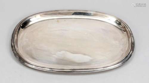 Oval tray, German, 20th c., maker'
