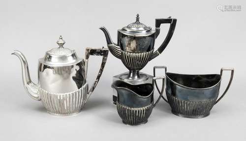 Set of four pieces, England, 20th