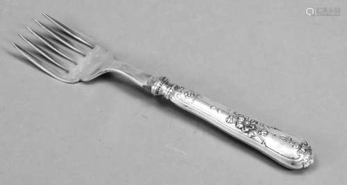 Serving fork, around 1900, silver