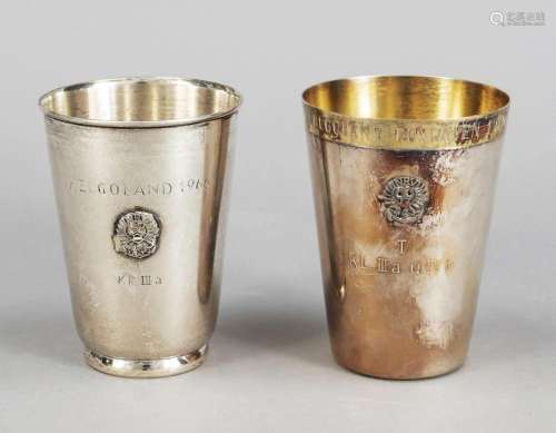 Two cups, German, 2nd half of 20th