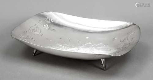 Rectangular bowl, 20th century, pl