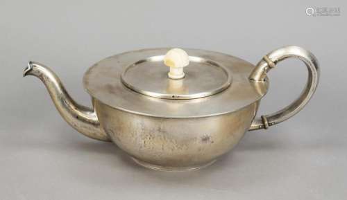 Art Deco teapot, German, c. 1925,