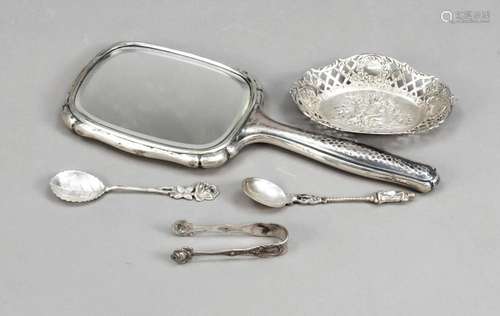 Set of five pieces, German, 20th c