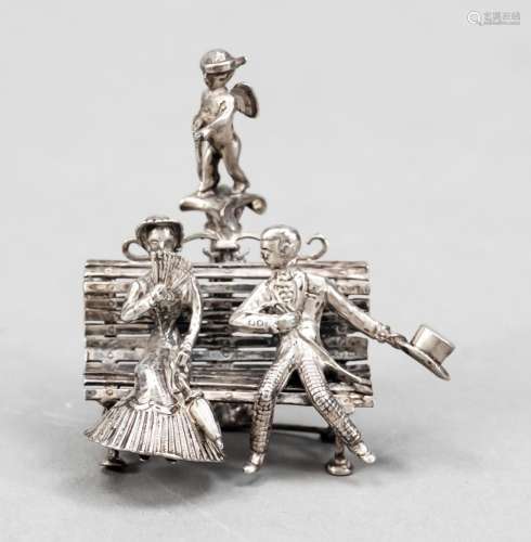 Miniature, 20th century, silver 91
