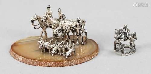 Group of miniature figures, 20th c