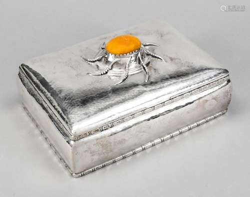 Rectangular Art Deco jewelry lid b