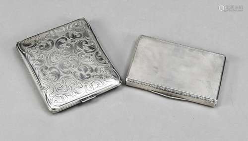 Cigarette case, 1st half of 20th c