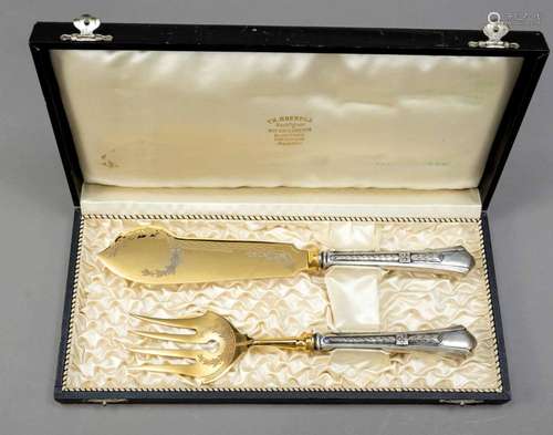 Two-piece serving set, German, c.