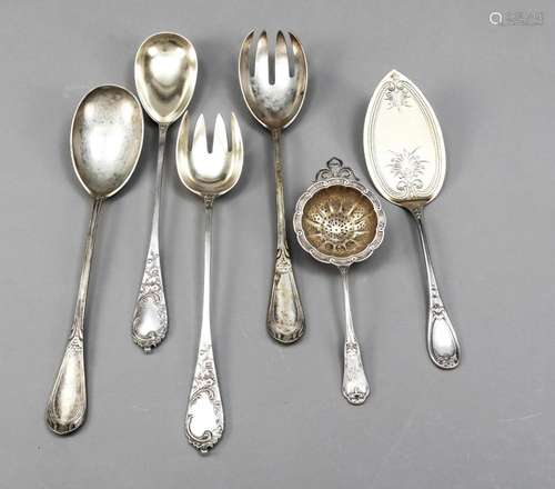 Set of six serving pieces, German,