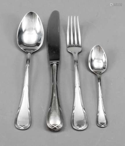 22-piece cutlery set, German, 20th