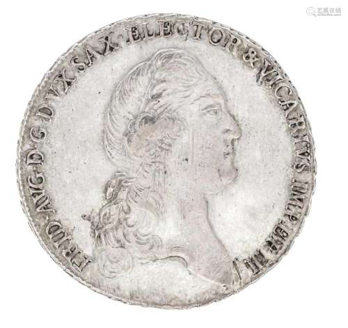 Coin, Thaler, Saxony, 1790, 27,87g
