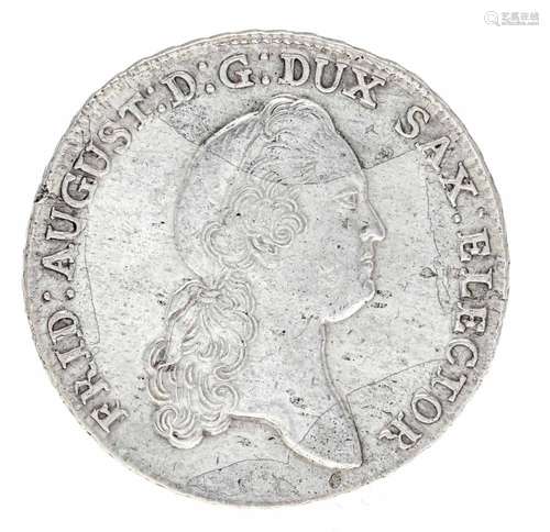 Coin, Thaler, Saxony, 1778, 27,86g