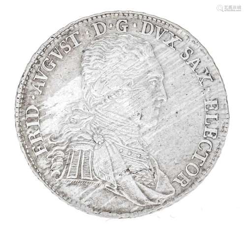 Coin, 2/3 thaler, Saxony, 1804, 13.95g