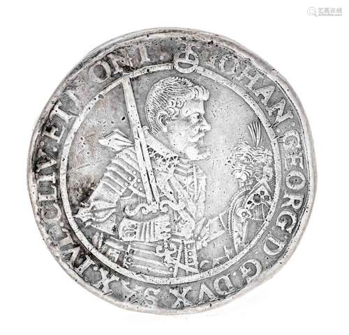 Coin, Thaler, Saxony, 1619, 28,36g