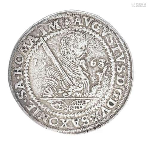 Coin, Thaler, Saxony, 1563, 26,32g