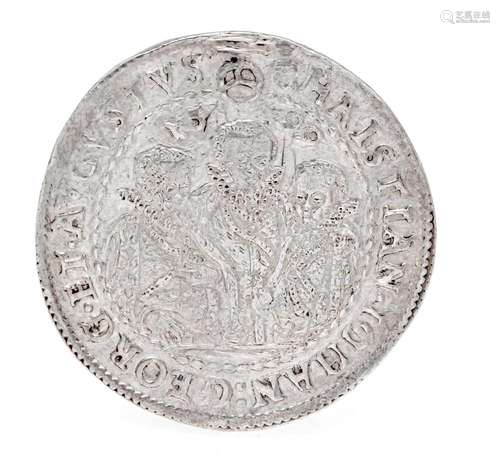 Coin, 1/2 thaler, Saxony, 1599, 14.62g