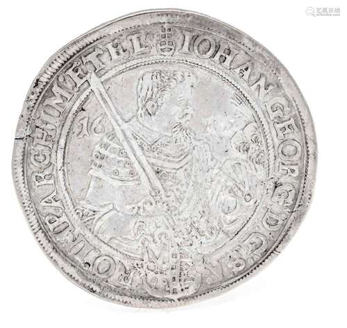 Coin, Thaler, Saxony, 1615, 28.79g