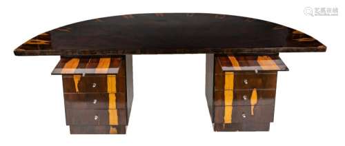 Men's desk in Art Deco style,
