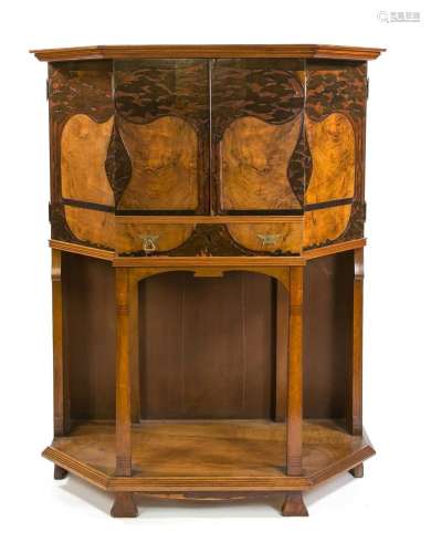 Art-Nouveau ornamental cabinet