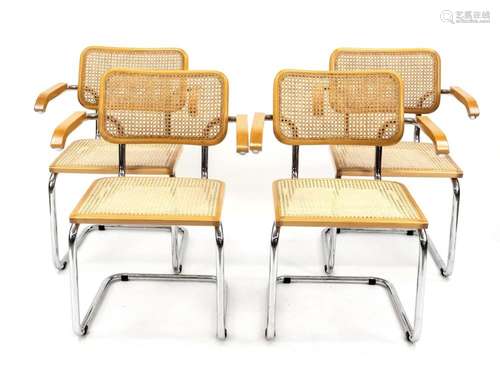 Set of 4 designer chairs, Ital