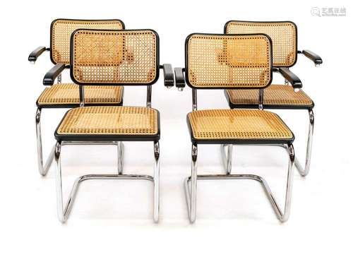 Set of four Thonet chairs, 20t