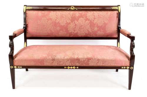 Bench/sofa in Biedermeier styl