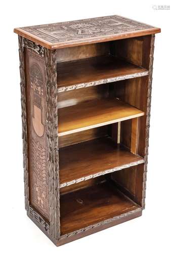 Open shelf cabinet in historic