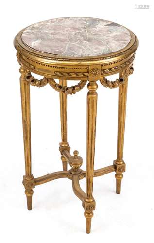 Classicist side table around 1