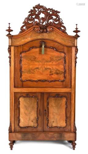 Splendid secretary around 1860