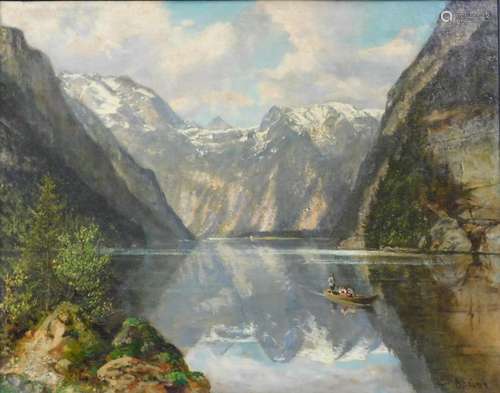 A. HEINE (XIX/XX). Koenigsee.